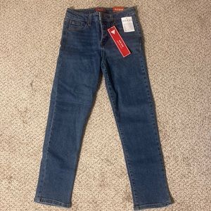 Guess Jeans, Size 27, Mid Rise, Dark Wash